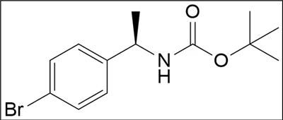(R)-tert-ブチル (1-(4-ブロモフェニル)エチル)カルバメート; CAS 番号: 578729-21-2